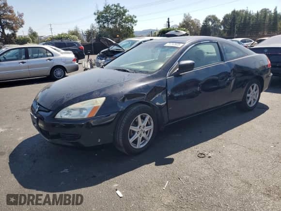 2003 Honda Accord EX with VIN 1HGCM726X3A013057, listed as a Copart auction lot 71712925 with 195,443 mi miles and Salvage title. Bid and sale history available at DreamBid. Image 1.