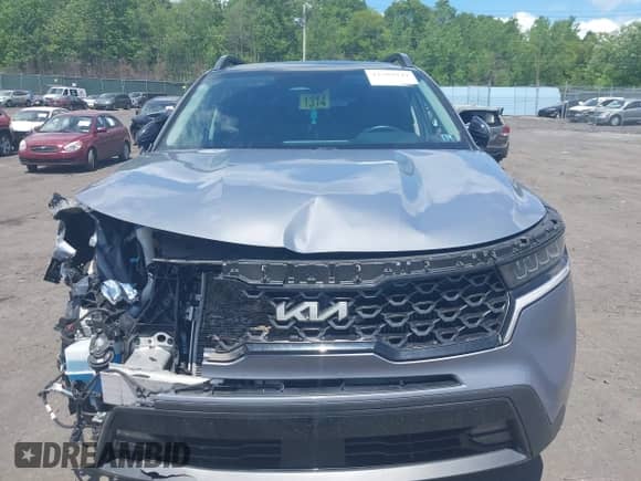 2023 Kia Sorento X-Line EX with VIN 5XYRHDLF4PG183379, listed as a IAAI auction lot 42389949 with 57,611 mi miles and . Bid and sale history available at DreamBid. Image 12.