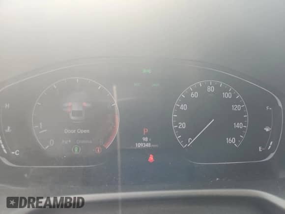 2018 Honda Accord EX-L with VIN 1HGCV1F59JA260482, listed as a Copart auction lot 80185685 with 109,348 mi miles and Salvage title. Bid and sale history available at DreamBid. Image 9.