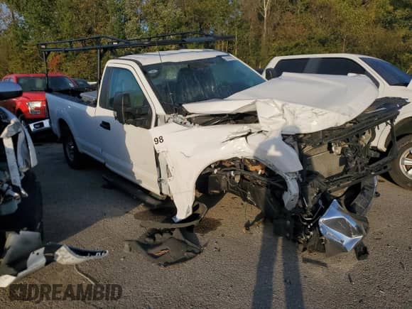 2022 Ford F-250 XL with VIN 1FTBF2A64NEG45184, listed as a Copart auction lot 65824914 with Not provided miles and Salvage title. Bid and sale history available at DreamBid. Image 4.