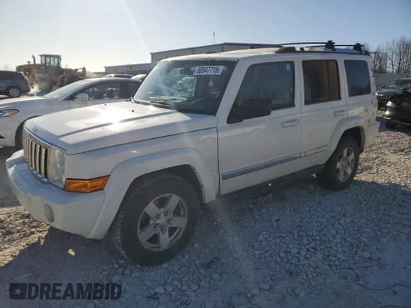 2007 Jeep Commander Limited with VIN 1J8HG58P97C573414, listed as a Copart auction lot 50547715 with 253,536 mi miles and Clean title. Bid and sale history available at DreamBid. Image 1.