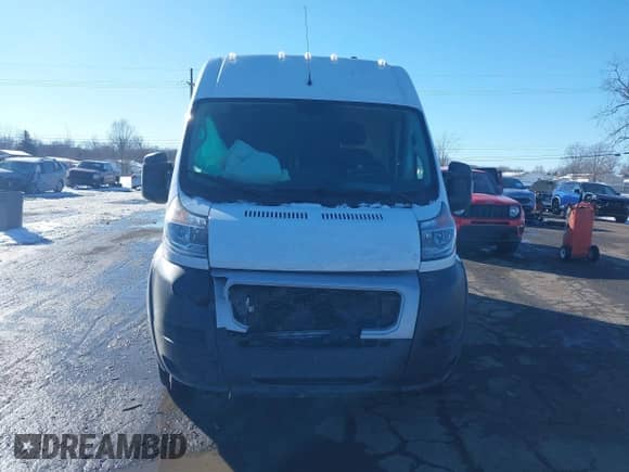 2019 Ram ProMaster Cargo with VIN 3C6TRVBG9KE553046, listed as a IAAI auction lot 41644330 with 98,875 mi miles and . Bid and sale history available at DreamBid. Image 12.