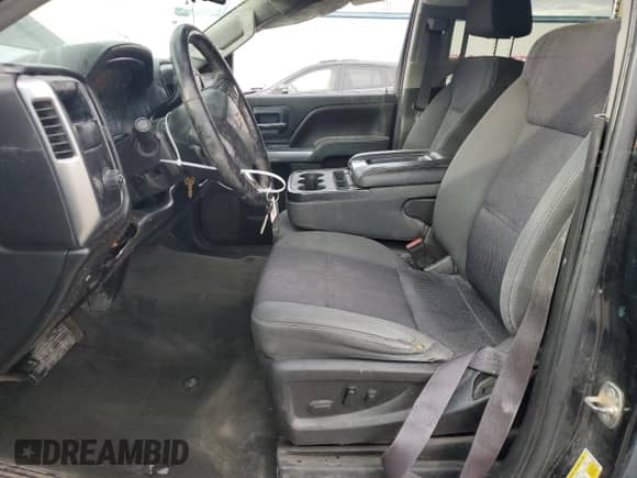 2017 Chevrolet Silverado 1500 LT with VIN 3GCPCREH9HG198058, listed as a Copart auction lot 86384304 with 178,036 mi miles and Salvage title. Bid and sale history available at DreamBid. Image 7.