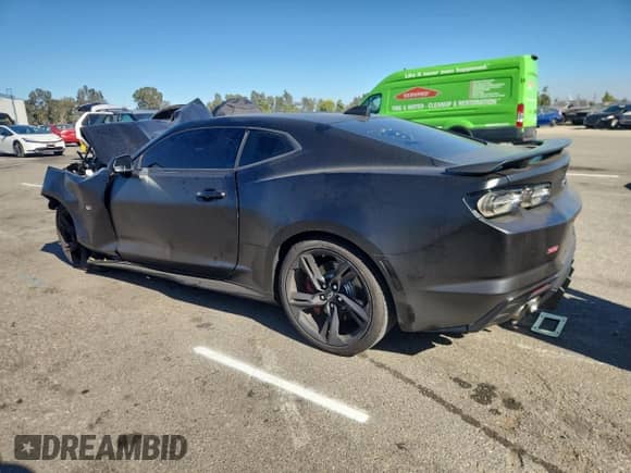 2020 Chevrolet Camaro 2SS with VIN 1G1FH1R75L0137523, listed as a Copart auction lot 80032305 with Not provided miles and Salvage title. Bid and sale history available at DreamBid. Image 2.