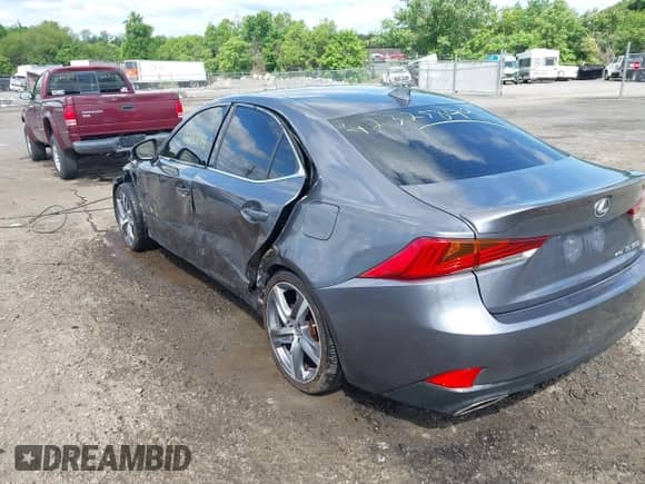 2017 Lexus IS 300 with VIN JTHCM1D20H5022385, listed as a IAAI auction lot 42325849 with 123,743 mi miles and . Bid and sale history available at DreamBid. Image 3.