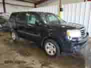 2013 Honda Pilot LX with VIN 5FNYF4H22DB079628, listed as a Copart auction lot 85833145 with 134,041 mi miles and Salvage title. Bid and sale history available at DreamBid. Image 4.