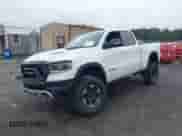 2019 Ram 1500 Rebel with VIN 1C6SRFET6KN831682, listed as a IAAI auction lot 43058692 with 96,263 mi miles and . Bid and sale history available at DreamBid. Image 17.