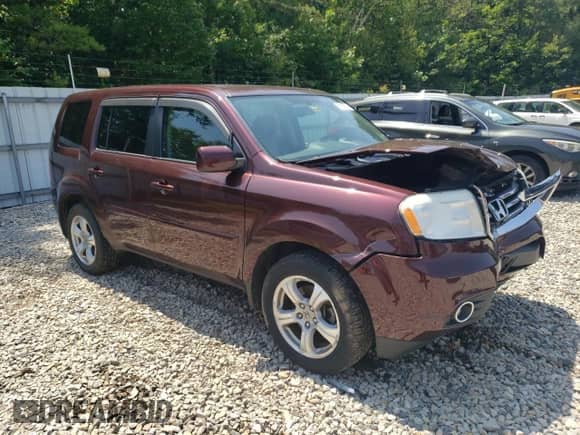 2013 Honda Pilot EX-L with VIN 5FNYF4H7XDB069389, listed as a Copart auction lot 65168925 with 153,998 mi miles and Salvage title. Bid and sale history available at DreamBid. Image 4.