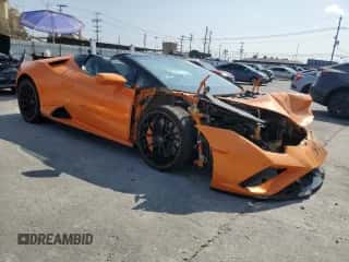 2023 Lamborghini Huracan с VIN ZHWUT5ZF5PLA22589, выставлен на аукционе Copart как лот 80068995 с пробегом 14 519 миль миль и Списание • Salvage title. История ставок и продаж доступна на DreamBid. Изображение 4.