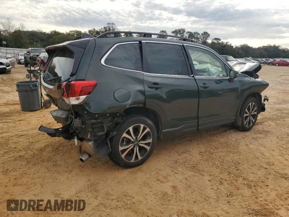 2024 Subaru Forester Limited with VIN JF2SKALC0RH412773, listed as a Copart auction lot 84093774 with 19,736 mi miles and Salvage title. Bid and sale history available at DreamBid. Image 3.