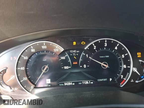 2018 BMW 5 Series 540i xDrive с VIN WBAJE7C50JG891645, выставлен на аукционе Copart как лот 80956505 с пробегом 94 284 миль миль и Списание • Salvage title. История ставок и продаж доступна на DreamBid. Изображение 9.