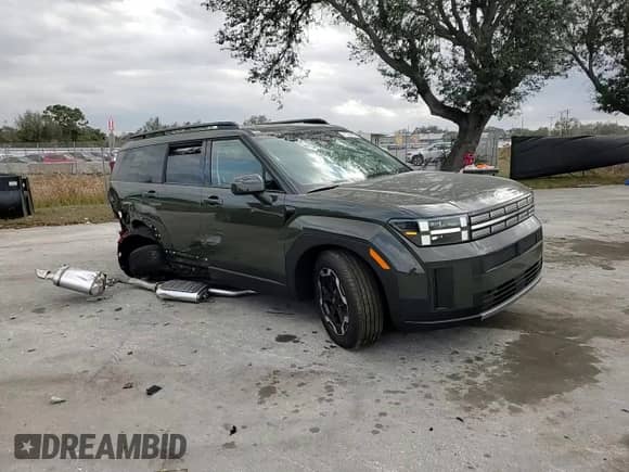 2025 Hyundai Santa Fe SEL с VIN 5NMP24GL5SH092726, выставлен на аукционе Copart как лот 41348475 с пробегом 912 миль миль и На запчасти • Non repairable. История ставок и продаж доступна на DreamBid. Изображение 12.