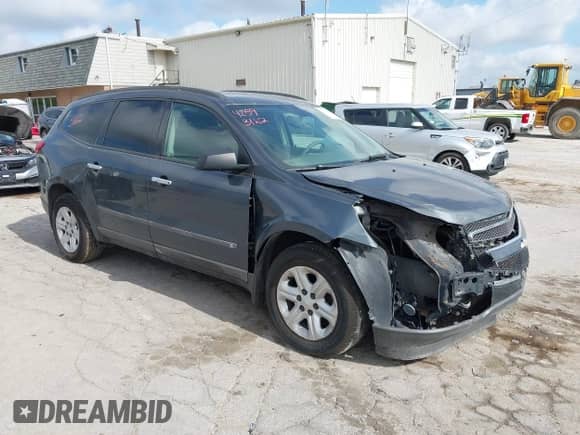 2009 Chevrolet Traverse LS с VIN 1GNEV13D19S155211, выставлен на аукционе IAAI как лот 42593162 с пробегом 164 147 миль миль и . История ставок и продаж доступна на DreamBid. Изображение 1.