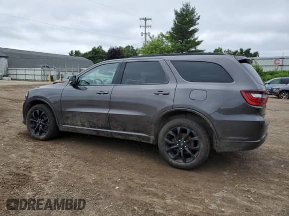 2020 Dodge Durango GT with VIN 1C4RDJDG0LC408347, listed as a Copart auction lot 63494645 with 47,223 mi miles and Salvage title. Bid and sale history available at DreamBid. Image 2.