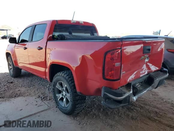 2017 Chevrolet Colorado 2WD WT with VIN 1GCGSBEA8H1217291, listed as a Copart auction lot 54599935 with 167,977 mi miles and Salvage title. Bid and sale history available at DreamBid. Image 2.