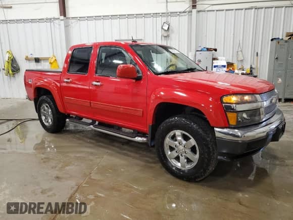 2012 Chevrolet Colorado 2LT with VIN 1GCHTDFE5C8151135, listed as a Copart auction lot 54064175 with 63,535 mi miles and Clean title. Bid and sale history available at DreamBid. Image 4.