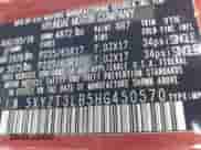 2017 Hyundai Santa Fe 2.4L with VIN 5XYZT3LB5HG450570, listed as a IAAI auction lot 43207863 with 124,950 mi miles and . Bid and sale history available at DreamBid. Image 9.