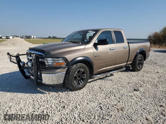 2009 Dodge 1500 SLT with VIN 1D3HB18P89S780875, listed as a Copart auction lot 75644624 with 99,614 mi miles and Salvage title. Bid and sale history available at DreamBid. Image 1.