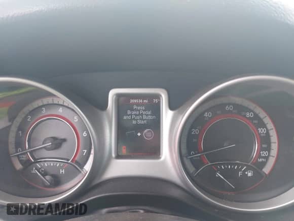 2013 Dodge Journey American Value z VIN 3C4PDCAB1DT695392, wystawiony jako IAAI lot #43098134 z przebiegiem 209 536 mil mil oraz . Historia ofert i sprzedaży dostępna na DreamBid. Obrazek 7.