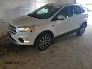 2017 Ford Escape Titanium с VIN 1FMCU0J91HUD92047, выставлен на аукционе Copart как лот 59494725 с пробегом 114 968 миль миль и Списание • Salvage title. История ставок и продаж доступна на DreamBid. Изображение 1.