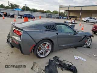 2016 Chevrolet Corvette 1LT z VIN 1G1YB2D78G5112437, wystawiony jako Copart lot #84420895 z przebiegiem Nie podano mil oraz Czysty tytuł • Clean title. Historia ofert i sprzedaży dostępna na DreamBid. Obrazek 3.