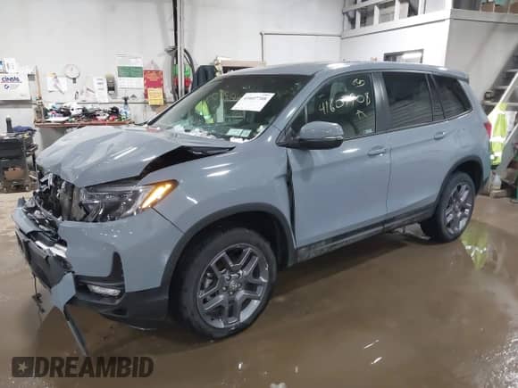 2022 Honda Passport EX-L с VIN 5FNYF8H57NB000358, выставлен на аукционе IAAI как лот 41607708 с пробегом 68 477 миль миль и . История ставок и продаж доступна на DreamBid. Изображение 2.
