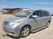 2015 Toyota Sienna LE with VIN 5TDKK3DC7FS672104, listed as a Copart auction lot 66076995 with 37,746 mi miles and Salvage title. Bid and sale history available at DreamBid. Image 1.