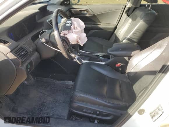 2017 Honda Accord EX-L with VIN JHMCR6F54HC022648, listed as a Copart auction lot 71284805 with 86,437 mi miles and Salvage title. Bid and sale history available at DreamBid. Image 7.