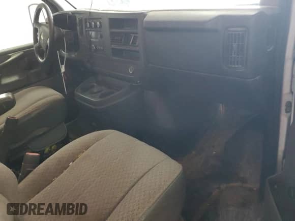 2012 Chevrolet Express Cargo with VIN 1GCZGTBG4C1169550, listed as a Copart auction lot 56743465 with 172,389 mi miles and Salvage title. Bid and sale history available at DreamBid. Image 8.
