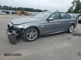 2014 BMW 5 Series 535i xDrive with VIN WBA5B3C58ED292731, listed as a Copart auction lot 80840965 with 179,244 mi miles and Salvage title. Bid and sale history available at DreamBid. Image 1.