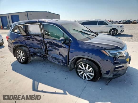 2020 Honda Pilot EX-L z VIN 5FNYF5H52LB004930, wystawiony jako Copart lot #80552785 z przebiegiem 152 169 mil mil oraz Szkoda całkowita • Salvage title. Historia ofert i sprzedaży dostępna na DreamBid. Obrazek 4.
