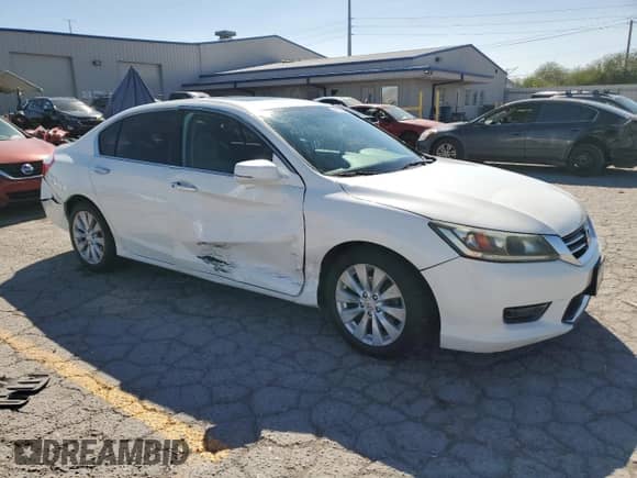 2014 Honda Accord EX z VIN 1HGCR2F76EA060208, wystawiony jako Copart lot #80190635 z przebiegiem 108 488 mil mil oraz Szkoda całkowita • Salvage title. Historia ofert i sprzedaży dostępna na DreamBid. Obrazek 4.