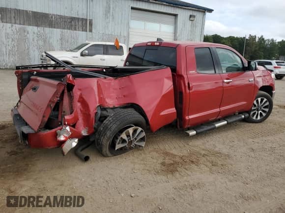 2020 Toyota Tundra Limited z VIN 5TFBY5F14LX901558, wystawiony jako Copart lot #81123045 z przebiegiem 42 953 mil mil oraz Szkoda całkowita • Salvage title. Historia ofert i sprzedaży dostępna na DreamBid. Obrazek 3.