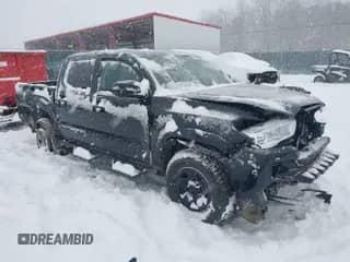 2018 Toyota Tacoma SR with VIN 3TMCZ5AN6JM182800, listed as a IAAI auction lot 41524950 with 63,838 mi miles and . Bid and sale history available at DreamBid. Image 1.