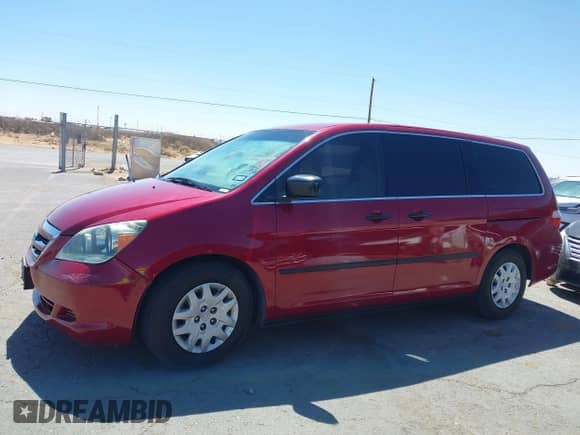 2006 Honda Odyssey LX with VIN 5FNRL38286B061810, listed as a IAAI auction lot 41802759 with 196,442 mi miles and . Bid and sale history available at DreamBid. Image 14.