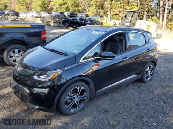 2017 Chevrolet Bolt EV Premier z VIN 1G1FX6S07H4177079, wystawiony jako Copart lot #70274503 z przebiegiem Nie podano mil oraz . Historia ofert i sprzedaży dostępna na DreamBid. Obrazek 1.