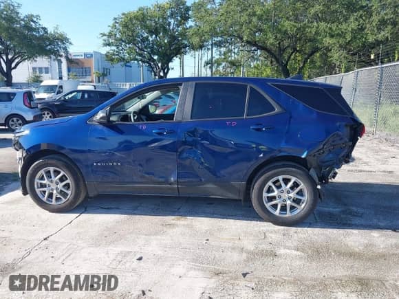 2023 Chevrolet Equinox LS с VIN 3GNAXHEG6PL142085, выставлен на аукционе IAAI как лот 42812865 с пробегом 22 840 миль миль и . История ставок и продаж доступна на DreamBid. Изображение 14.
