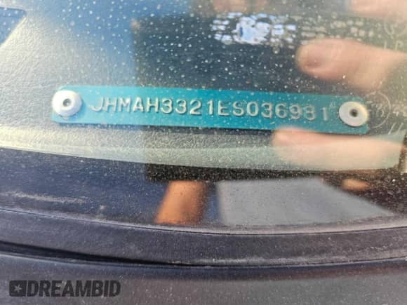 1984 Honda Civic с VIN JHMAH3321ES036981, выставлен на аукционе Copart как лот 47146445 с пробегом 122 778 миль миль и Чистый • Clean title. История ставок и продаж доступна на DreamBid. Изображение 10.