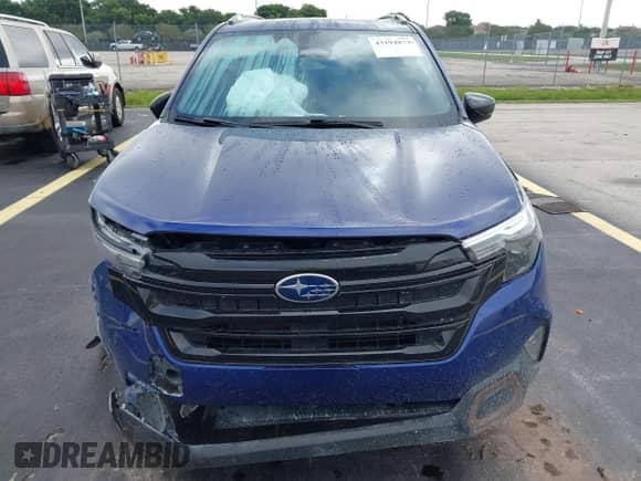 2025 Subaru Forester Special Sports z VIN JF2SLDHCXSH422076, wystawiony jako IAAI lot #43194873 z przebiegiem 48 193 mil mil oraz . Historia ofert i sprzedaży dostępna na DreamBid. Obrazek 12.