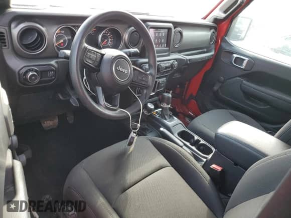 2023 Jeep Wrangler Sport с VIN 1C4GJXAN7PW547885, выставлен на аукционе Copart как лот 75000994 с пробегом 6 490 миль миль и На запчасти • Non repairable. История ставок и продаж доступна на DreamBid. Изображение 8.