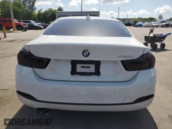 2019 BMW 4 Series 430i with VIN WBA4W3C54KAF93240, listed as a Copart auction lot 66692785 with 66,410 mi miles and Salvage title. Bid and sale history available at DreamBid. Image 6.