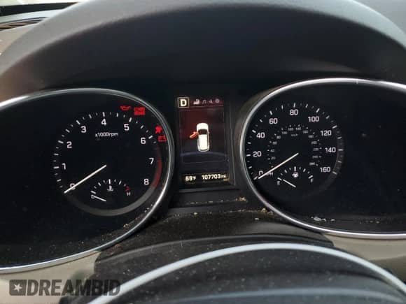 2017 Hyundai Santa Fe SE с VIN KM8SNDHF2HU237003, выставлен на аукционе Copart как лот 81407765 с пробегом 107 703 миль миль и Списание • Salvage title. История ставок и продаж доступна на DreamBid. Изображение 9.