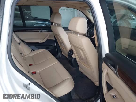 2016 BMW X3 sDrive28i with VIN 5UXWZ7C56G0T43355, listed as a IAAI auction lot 43370055 with 121,334 mi miles and . Bid and sale history available at DreamBid. Image 8.