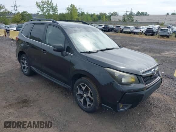 2014 Subaru Forester XT Touring z VIN JF2SJGMC1EH405328, wystawiony jako IAAI lot #43177698 z przebiegiem 156 351 mil mil oraz . Historia ofert i sprzedaży dostępna na DreamBid. Obrazek 1.