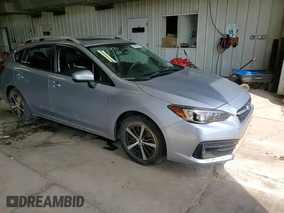 2020 Subaru Impreza Premium with VIN 4S3GTAD68L3724760, listed as a Copart auction lot 68588015 with 60,797 mi miles and Salvage title. Bid and sale history available at DreamBid. Image 14.
