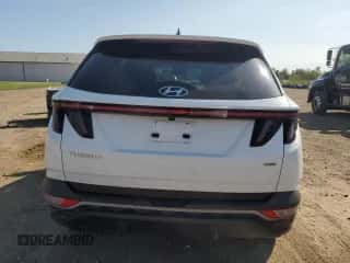 2023 Hyundai Tucson SEL with VIN 5NMJFCAE6PH287224, listed as a Copart auction lot 80291915 with 37,963 mi miles and Salvage title. Bid and sale history available at DreamBid. Image 6.