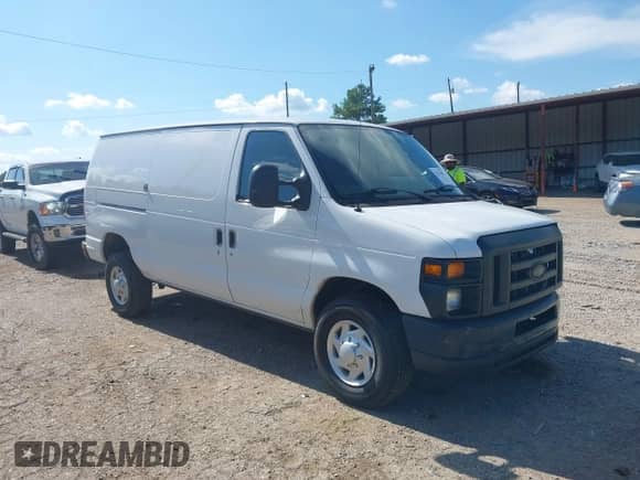 2014 Ford Econoline Cargo Super Duty Commercial z VIN 1FTSE3EL2EDB06156, wystawiony jako IAAI lot #42765405 z przebiegiem 191 877 mil mil oraz . Historia ofert i sprzedaży dostępna na DreamBid. Obrazek 1.