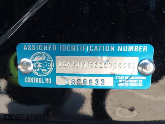 2020 Jeep Grand Cherokee Trackhawk с VIN 1C4RJFN96LC336561, выставлен на аукционе IAAI как лот 41991800 с пробегом 58 781 миль миль и . История ставок и продаж доступна на DreamBid. Изображение 9.