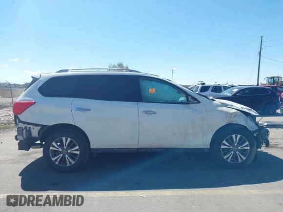 2019 Nissan Pathfinder SV with VIN 5N1DR2MM9KC600352, listed as a IAAI auction lot 41962641 with Not provided miles and . Bid and sale history available at DreamBid. Image 12.