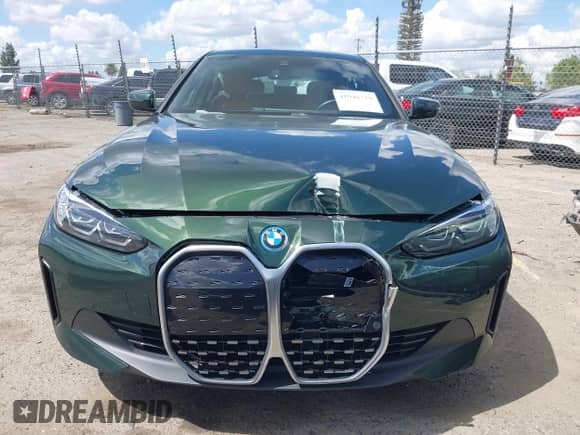 2023 BMW i4 eDrive40 with VIN WBY73AW00PFN91715, listed as a IAAI auction lot 41946729 with 16,506 mi miles and . Bid and sale history available at DreamBid. Image 12.